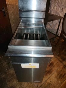 4 burner lpg gas fryer