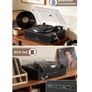 Retrolife Turntable with Integrated Speakers Belt Drive 33/45 RPM Vinyl Record Player Image 7