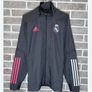 Adidas Real Madrid Football jacket Soccer Grey Image 2