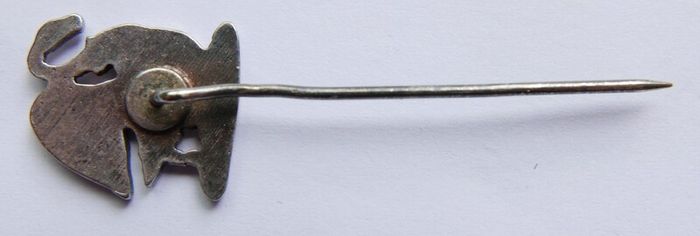 WW1 - 1914 Buckinghamshire / British army Volunteer Defence Corps Silver Pin