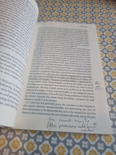 Two Treatises of Government and A Letter Concerning Toleration