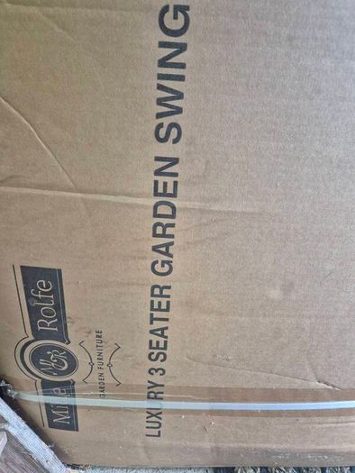 Brand New - 3 seater garden swing lounger