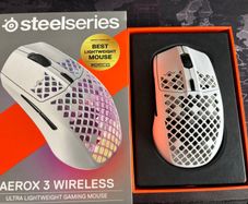SteelSeries Aerox 3 Wireless mouse (Gen 1 - snow)