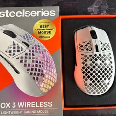 SteelSeries Aerox 3 Wireless mouse (Gen 1 - snow)