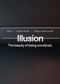 Elica Illusion h30 100cm  Ceiling Cooker Hood (Customized)