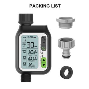 Electronic Irrigation Regulator Automatic Irrigation Timer with 3 Separate Timing Programs Outdoor Garden Irrigation Tool
