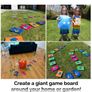 Giant Board Game for Children and Family, Outdoor Garden Entertainment Game Image 2