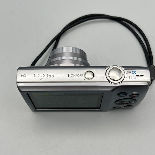 Canon IXUS 165 20MP Digital Camera Grey Tested - Full Kit