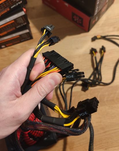 Tempest 650W / 750W Power Supply PSU with PCIe connectors