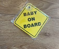Baby on Board Sign x2