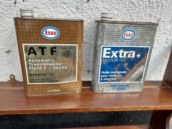 Esso Oil Cans