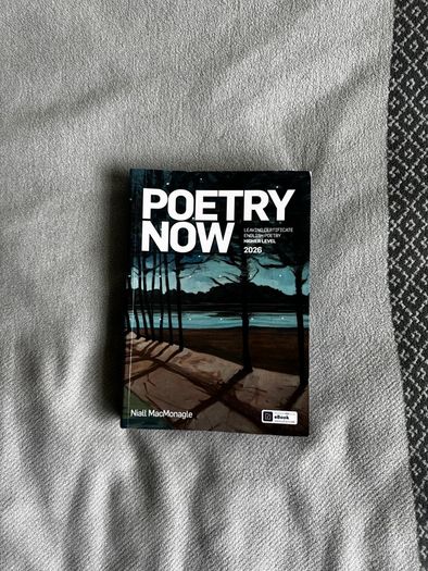 Poetry Now leaving certificate poetry book