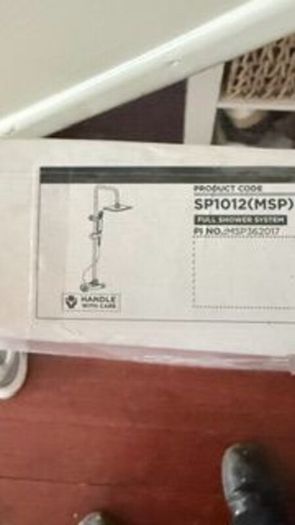 3 sets of Glass Shower doors and a Tray - Job Lot