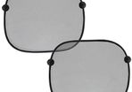 Car Side Window Shades x2 + Suction Cups