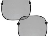 Car Side Window Shades x2 + Suction Cups