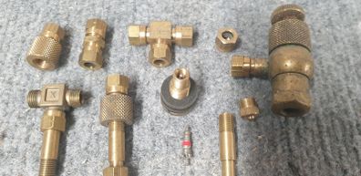 Compression brass fittings