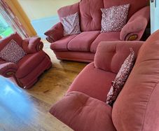 FREE set of sofa & armchairs