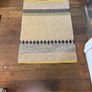 70 by 100 cm polyester rug woven textured finish Image 3