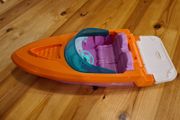 Barbie boat
