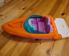 Barbie boat
