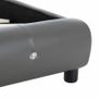 Bed Frame Grey Faux Leather 150x200 cm Image 7