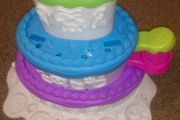 Play doh cake