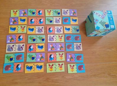 Djeco Kids Domino (3+), like new
