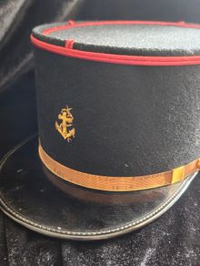 French Marine Officer Kepi