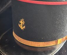 French Marine Officer Kepi