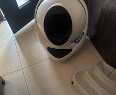 Cat litter robot.
