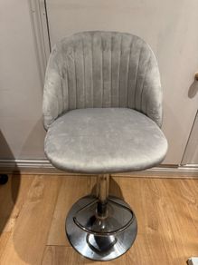 Grey bar stool
