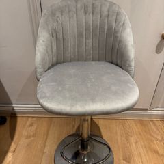Grey bar stool