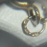 Sterling silver Y Necklace with gold washed star pendant Image 6