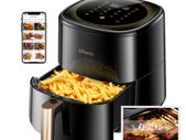 Air Fryer Without Oil APP and Voice Control 5L Hot Electric Oven Oilless Cooker Intelligent Multipurpose Deep Fryer