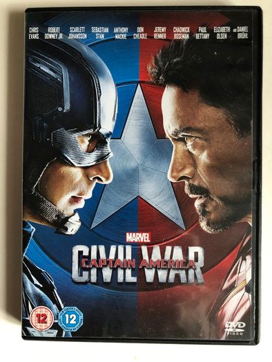 Captain America Trilogy (Marvel) Chris Evans [Movie DVD]