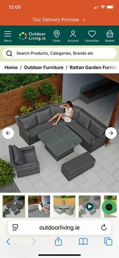 Vancouver Rattan Corner Sofa Dining Set