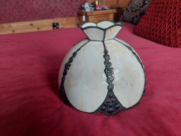Antique Tiffany Glass Lamp Shade