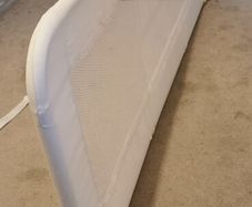 Toddler bed safety guard rail