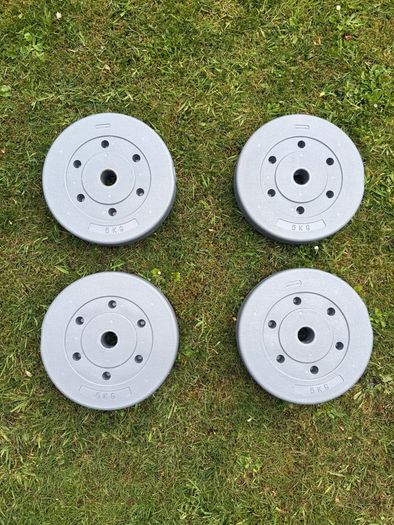 5kg Weight plates x4
