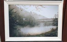 Misty Bridge - Framed Photograph by Irish artist Una O'Connor