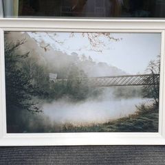 Misty Bridge - Framed Photograph by Irish artist Una O'Connor