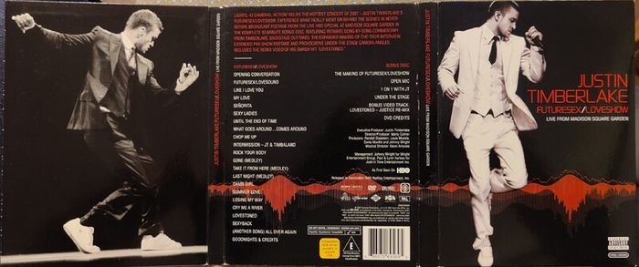 Justin Timberlake Futuresex / Loveshow Double DVD