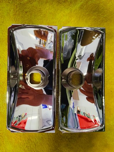Pair of yellow ford fog lights sierra,scorpio,escort.