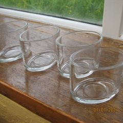 Habitat Glass T-Light Holders