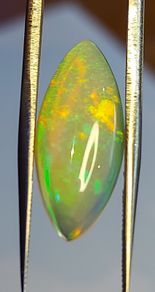 Ethiopian opal 4.19 ct pinfire pattern