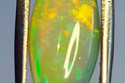 Ethiopian opal 4.19 ct pinfire pattern