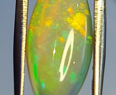 Ethiopian opal 4.19 ct pinfire pattern
