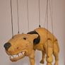 Angry Dog Handmade Wooden Marionette Image 5