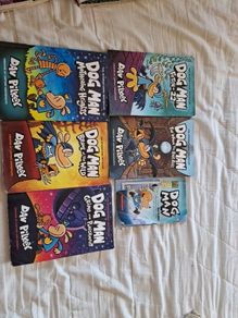 books. Dog man