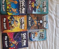 books. Dog man